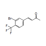 (E)-4-[3-Bromo-4-(trifluoromethyl)phenyl]but-3-en-2-one