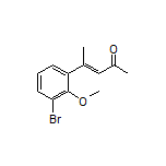 (E)-4-(3-Bromo-2-methoxyphenyl)pent-3-en-2-one