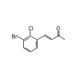 (E)-4-(3-Bromo-2-chlorophenyl)but-3-en-2-one