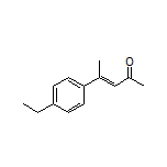 (E)-4-(4-Ethylphenyl)pent-3-en-2-one