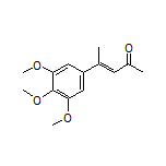 (E)-4-(3,4,5-Trimethoxyphenyl)pent-3-en-2-one