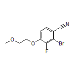 2-Bromo-3-fluoro-4-(2-methoxyethoxy)benzonitrile