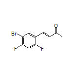 (E)-4-(5-Bromo-2,4-difluorophenyl)but-3-en-2-one