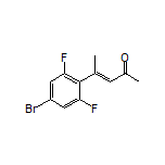 (E)-4-(4-Bromo-2,6-difluorophenyl)pent-3-en-2-one