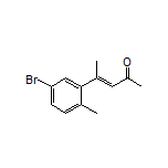 (E)-4-(5-Bromo-2-methylphenyl)pent-3-en-2-one