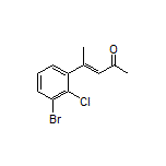 (E)-4-(3-Bromo-2-chlorophenyl)pent-3-en-2-one