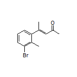 (E)-4-(3-Bromo-2-methylphenyl)pent-3-en-2-one