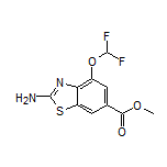 Methyl 2-Amino-4-(difluoromethoxy)benzo[d]thiazole-6-carboxylate