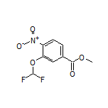 Methyl 3-(Difluoromethoxy)-4-nitrobenzoate