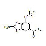 Methyl 2-Amino-4-(trifluoromethoxy)benzo[d]thiazole-6-carboxylate