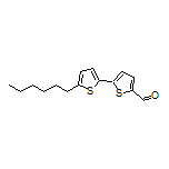 5’-Hexyl-[2,2’-bithiophene]-5-carbaldehyde