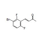 (E)-4-(3-Bromo-2,6-difluorophenyl)but-3-en-2-one