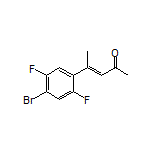 (E)-4-(4-Bromo-2,5-difluorophenyl)pent-3-en-2-one