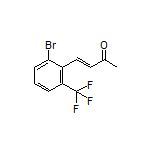 (E)-4-[2-Bromo-6-(trifluoromethyl)phenyl]but-3-en-2-one