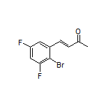 (E)-4-(2-Bromo-3,5-difluorophenyl)but-3-en-2-one