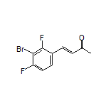 (E)-4-(3-Bromo-2,4-difluorophenyl)but-3-en-2-one