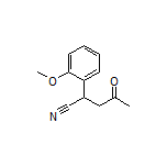 2-(2-Methoxyphenyl)-4-oxopentanenitrile