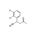 2-(2,3-Difluorophenyl)-4-oxopentanenitrile