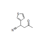 4-Oxo-2-(3-thienyl)pentanenitrile