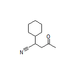 2-Cyclohexyl-4-oxopentanenitrile