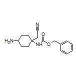 2-[4-Amino-1-(Cbz-amino)cyclohexyl]acetonitrile