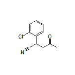 2-(2-Chlorophenyl)-4-oxopentanenitrile