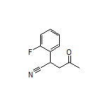 2-(2-Fluorophenyl)-4-oxopentanenitrile