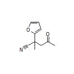 2-(2-Furyl)-2-methyl-4-oxopentanenitrile