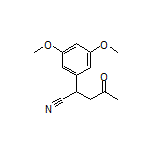 2-(3,5-Dimethoxyphenyl)-4-oxopentanenitrile