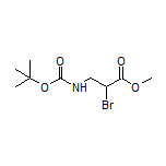 Methyl 2-Bromo-3-(Boc-amino)propanoate