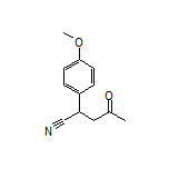 2-(4-Methoxyphenyl)-4-oxopentanenitrile