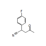 2-(4-Fluorophenyl)-4-oxopentanenitrile