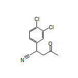 2-(3,4-Dichlorophenyl)-4-oxopentanenitrile