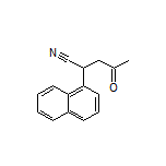 2-(1-Naphthyl)-4-oxopentanenitrile