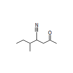 2-(sec-Butyl)-4-oxopentanenitrile