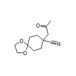 8-(2-Oxopropyl)-1,4-dioxaspiro[4.5]decane-8-carbonitrile