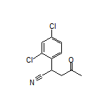 2-(2,4-Dichlorophenyl)-4-oxopentanenitrile