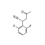 2-(2,6-Difluorophenyl)-4-oxopentanenitrile