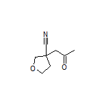 3-(2-Oxopropyl)tetrahydrofuran-3-carbonitrile