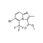 Methyl 6-Bromo-2-methyl-5-(trifluoromethyl)imidazo[1,2-a]pyridine-3-carboxylate