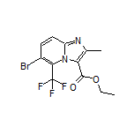 Ethyl 6-Bromo-2-methyl-5-(trifluoromethyl)imidazo[1,2-a]pyridine-3-carboxylate