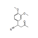 2-(3,4-Dimethoxyphenyl)-4-oxopentanenitrile