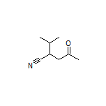 2-Isopropyl-4-oxopentanenitrile