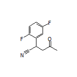 2-(2,5-Difluorophenyl)-4-oxopentanenitrile