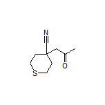 4-(2-Oxopropyl)tetrahydro-2H-thiopyran-4-carbonitrile