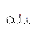 2-Benzyl-4-oxopentanenitrile