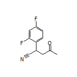 2-(2,4-Difluorophenyl)-4-oxopentanenitrile