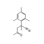 2-Mesityl-2-methyl-4-oxopentanenitrile