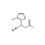 2-(3-Iodo-2-thienyl)-4-oxopentanenitrile