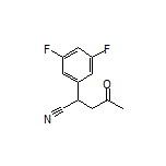 2-(3,5-Difluorophenyl)-4-oxopentanenitrile